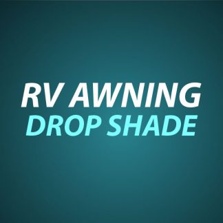 RV Awning Drop Shade